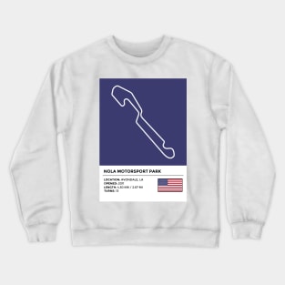 NOLA Motorsport Park [info] Crewneck Sweatshirt